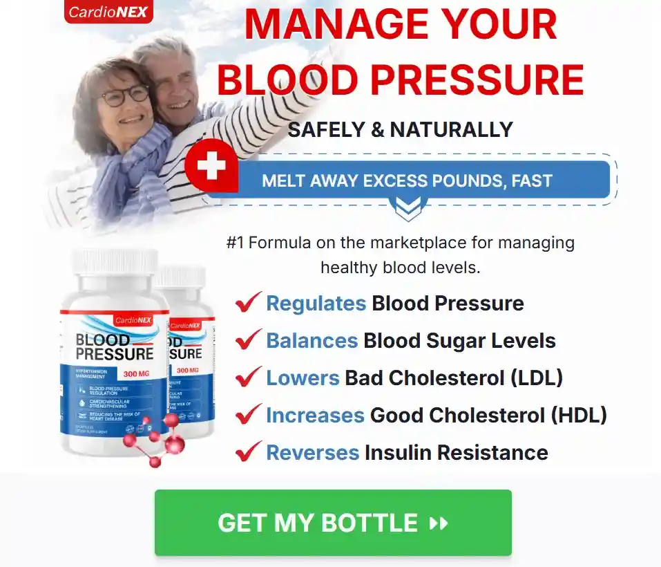 Cardionex Blood Pressure Order Page